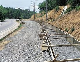 Highway construction