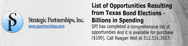 Texas May Bond Election Results