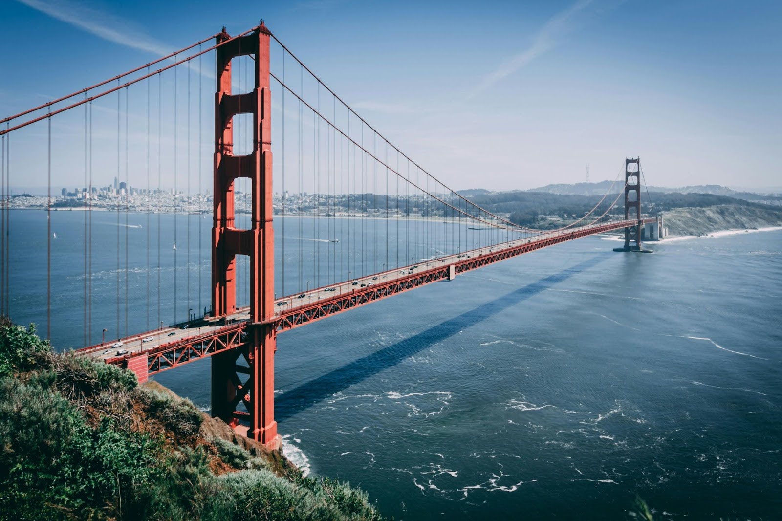 View of Golden Gate Bridge