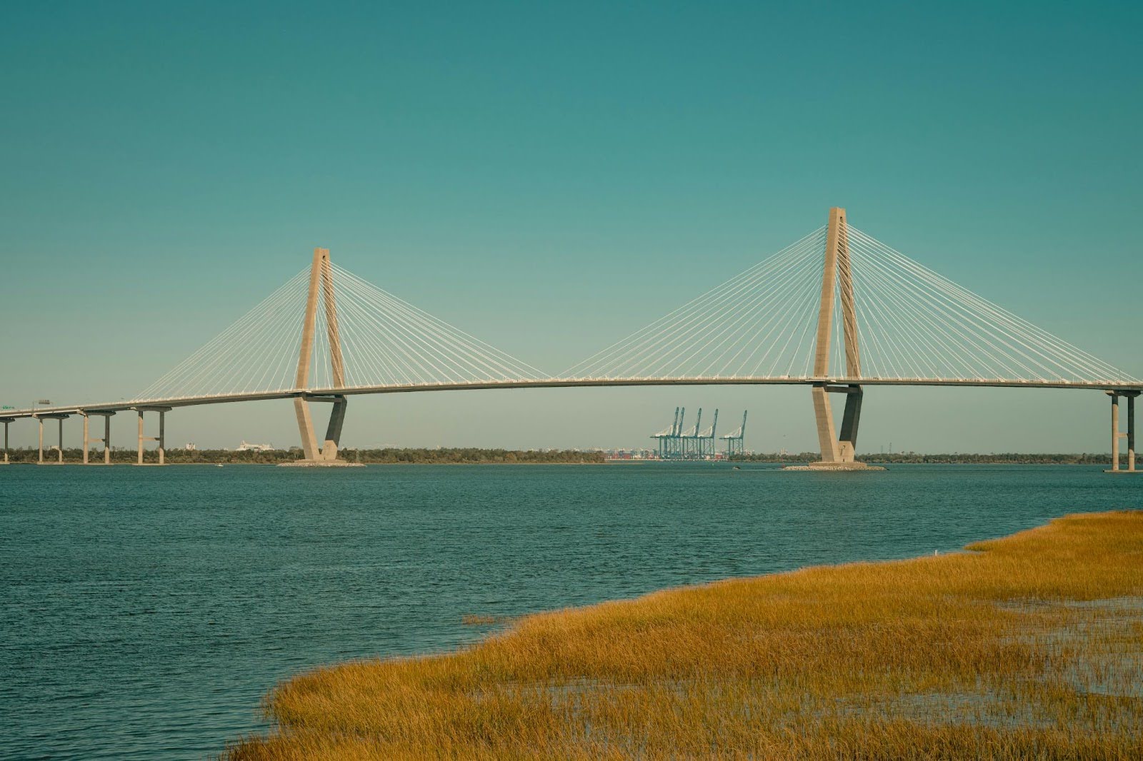 View of South Carolina beach