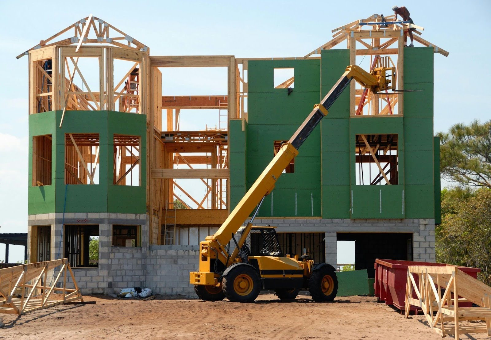 Home under construction