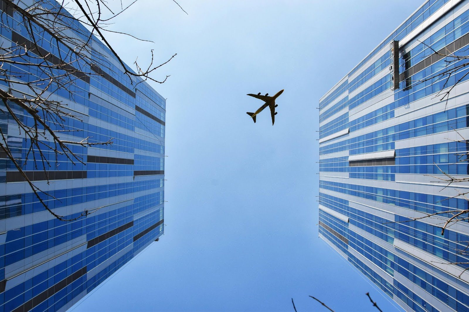 View of airplane