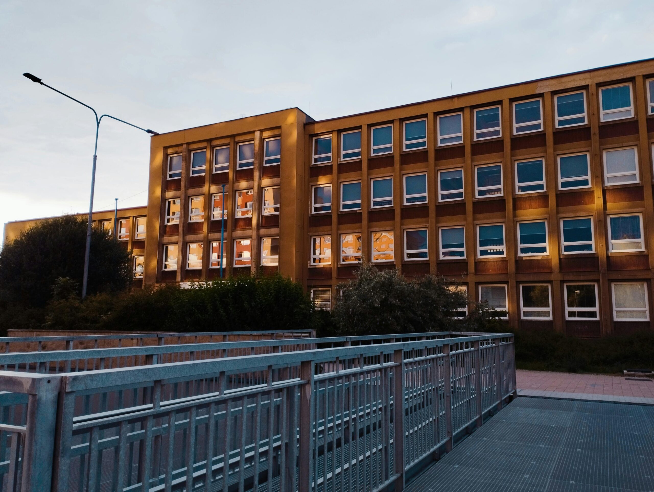 View of school exterior