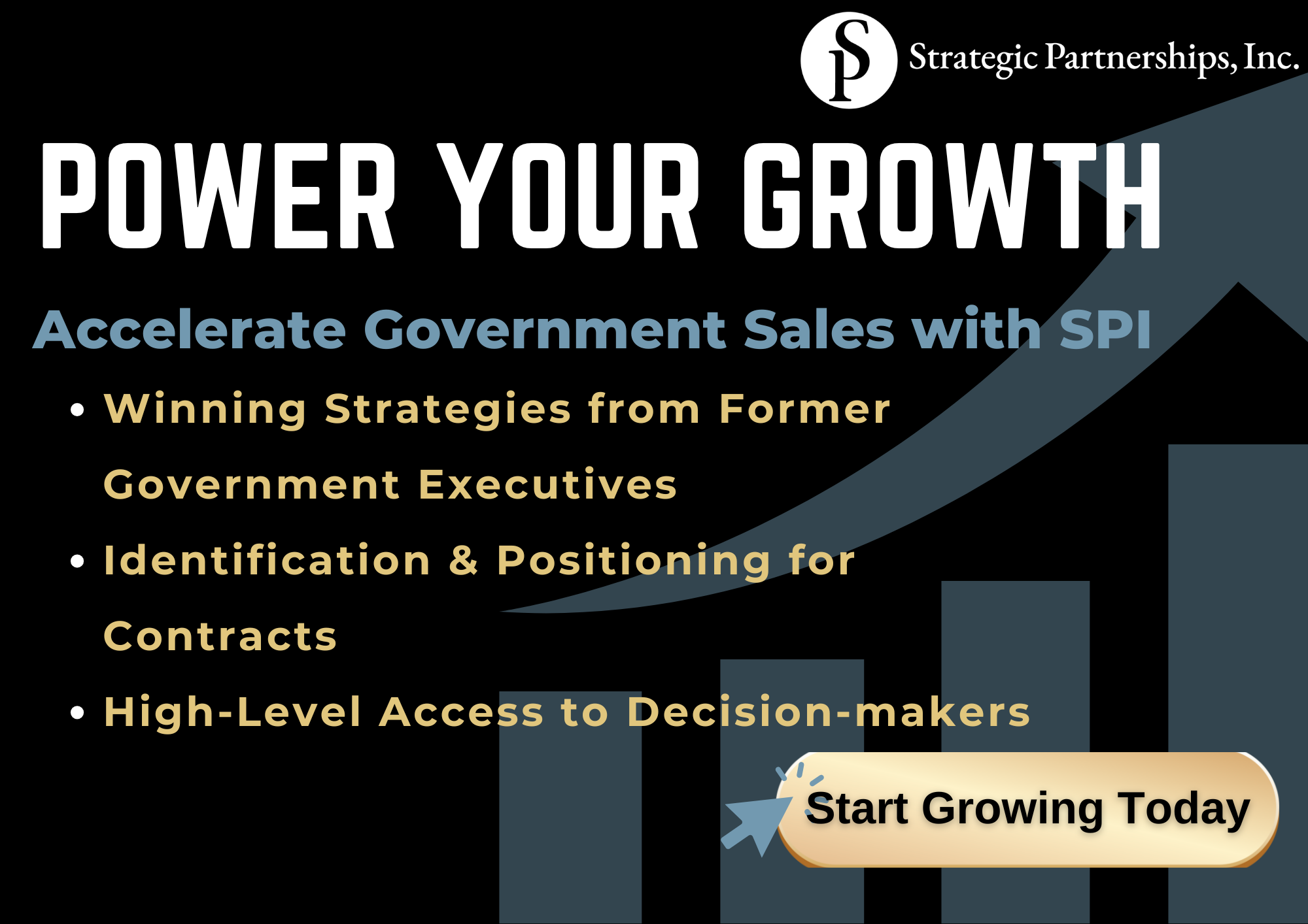 Power your growth consulting ad for SPI.