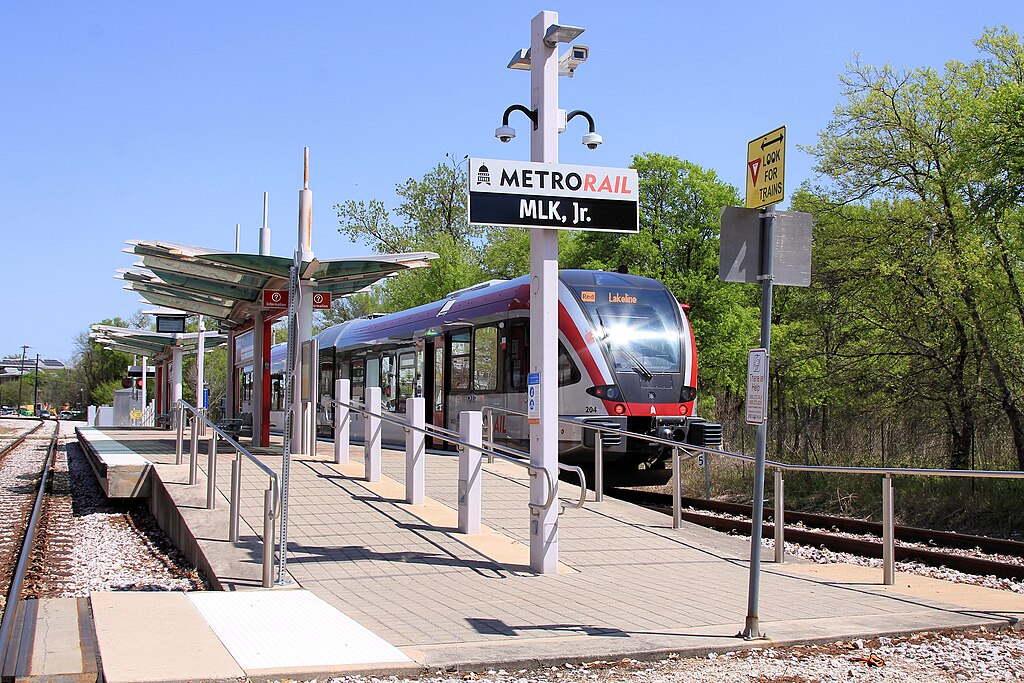 The MLK Station for CapMetro in Austin, Texas.