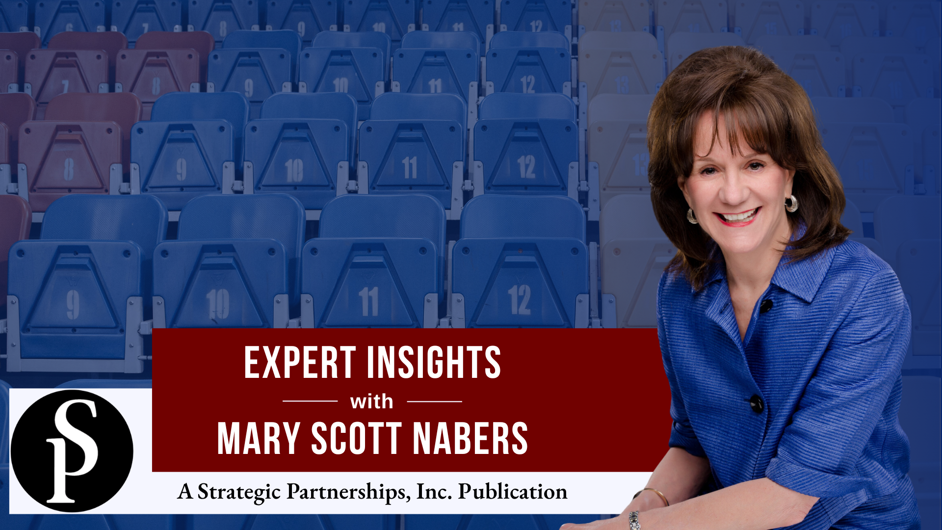 sports-infrastructure-column Mary Scott Nabers before arena bleachers for her weekly column. This week, about sports infrastructure.