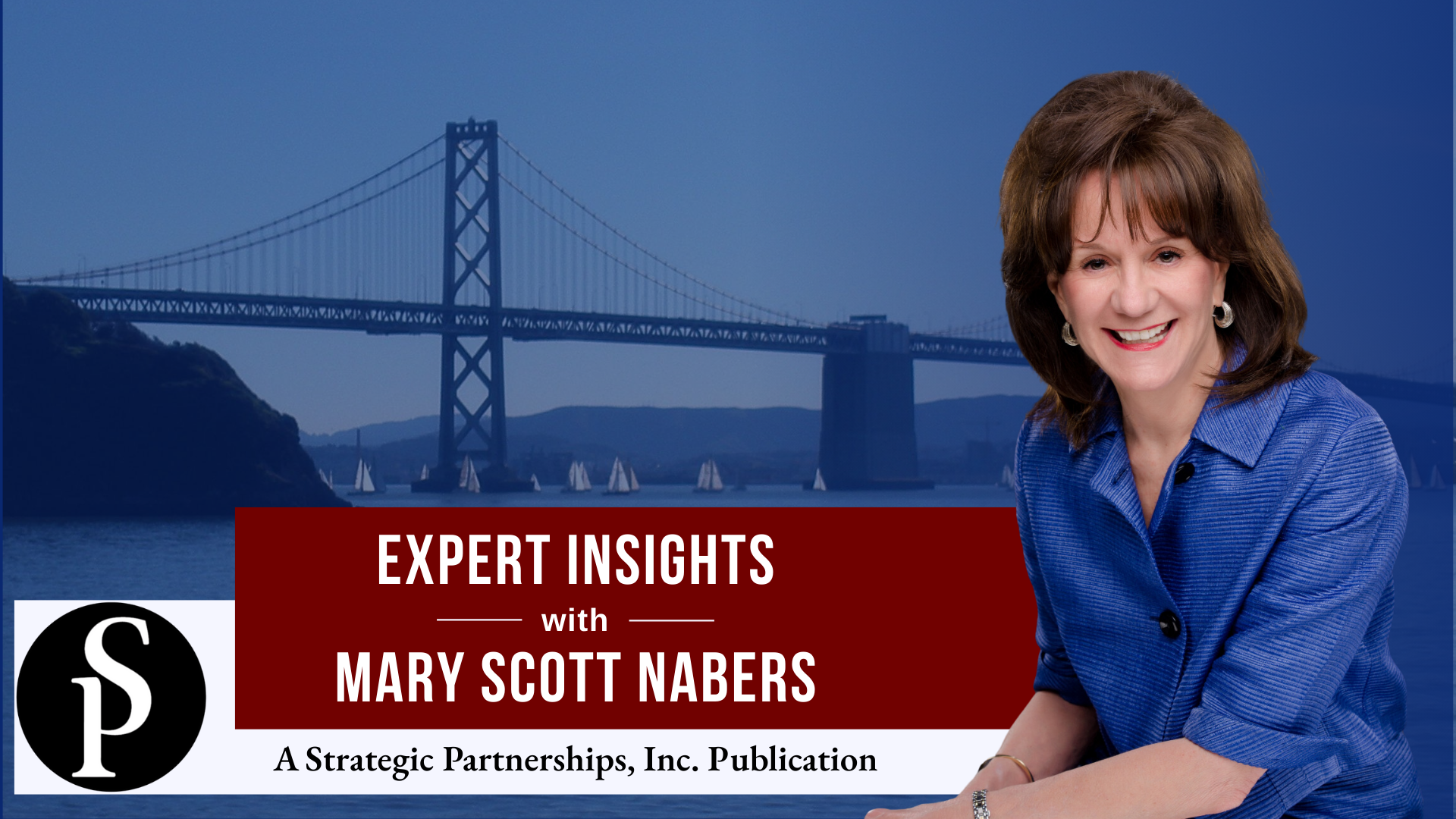 Mary Scott Nabers before a bridge for her weekly column.