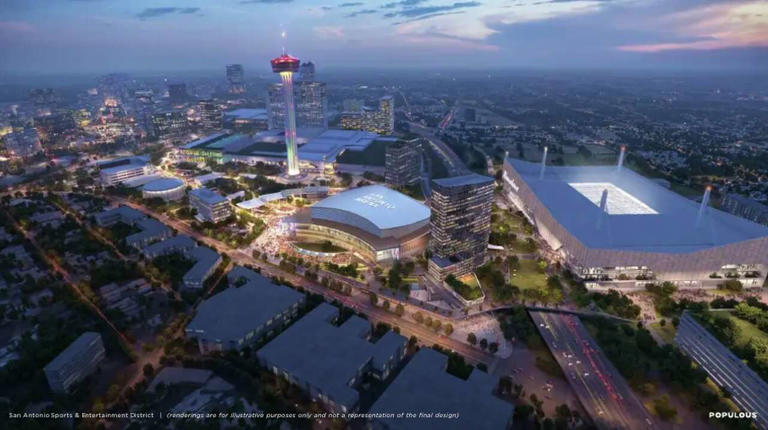Bexar County voters back $311M publicly funded plan for new Spurs arena