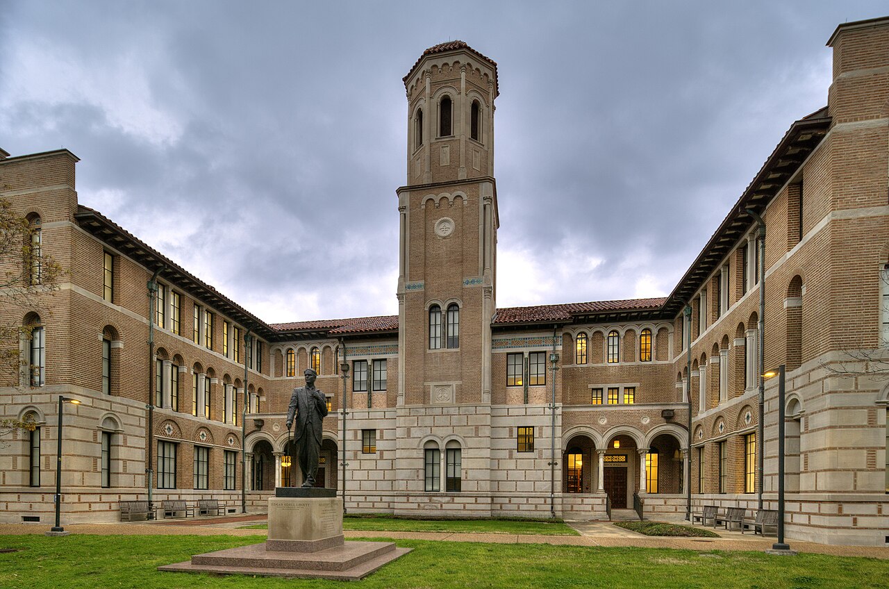 Keck Hall, Rice University, Houston, Texas