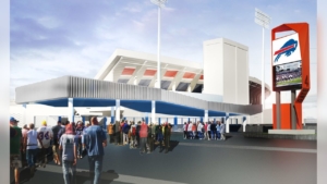 Buffalo Bills stadium rendering 300x169 Public venue projects signal U.S. ready for return to normal