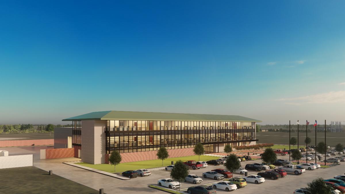 Bush-Combat-Development-Complex-rendering photo Bush Combat Development Complex rendering Texas A&M regents approve $79.3M for aero optics site, proving grounds