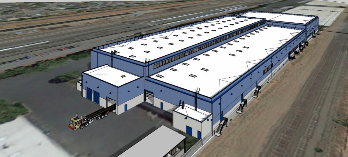 CA BART CRS Rendering Looking SE Bay Area transit district embarks on maintenance complex project