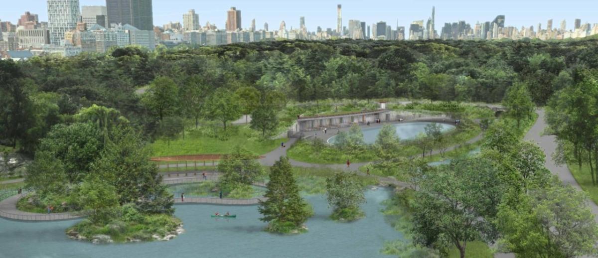 Central-Park-rendering photo Central Park rendering Central Parks northern end getting $150M revamp