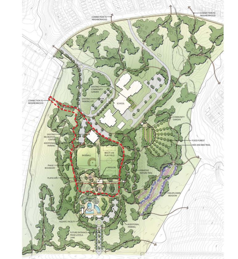 Colony Park rendering Austin issues RFQ for aquatic facility design, redevelopment of another