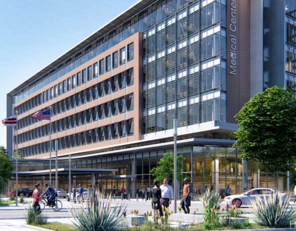DC St. Elizabeths East hospital rendering District of Columbia commits $756M to hospital construction