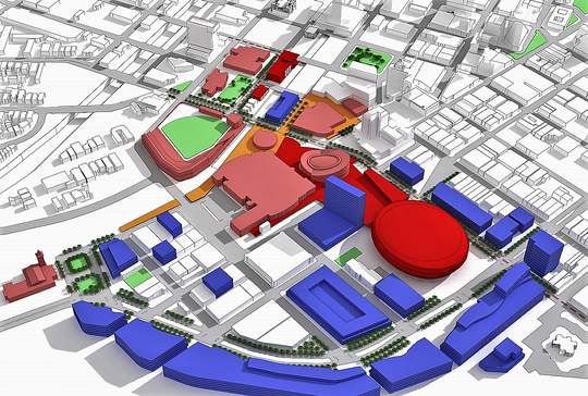 El Paso downtown arena model El Paso council reboots plans for arena