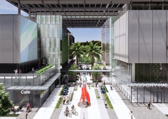 FL Largo City Hall rendering WEB 340x240 Largo city hall enters design development phase