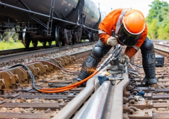 FRA railroad track welding 340x240 FRA to release $362M for rail improvement projects