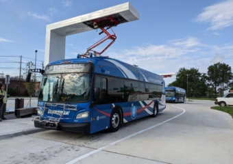 FTA Laketran electric bus charging center 340x240 $1.56B University Corridor bus rapid transit project approved by METRO board