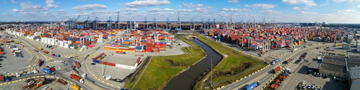 GA Georgia Ports Authority Garden City Terminal Port of Savannah improvements to expand container capacity