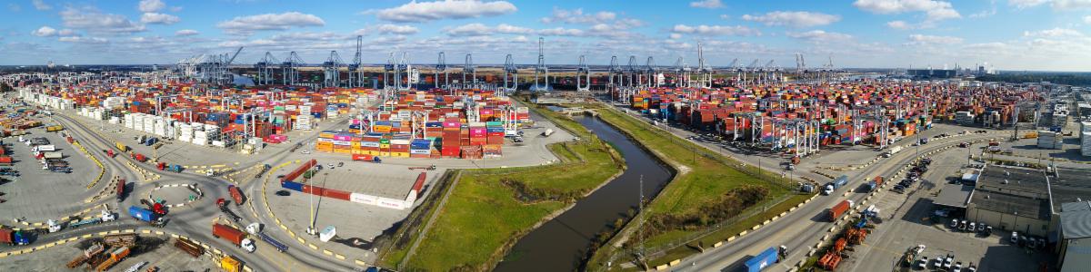 Port of Savannah improvements to expand container capacity