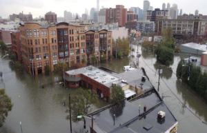 Hoboken NJ flooding Oct 2012 300x193 Billions in funding now available for resilience projects