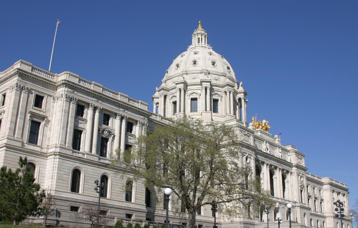 MN Minnesota State Capitol Minnesota governor releases $518M infrastructure plan