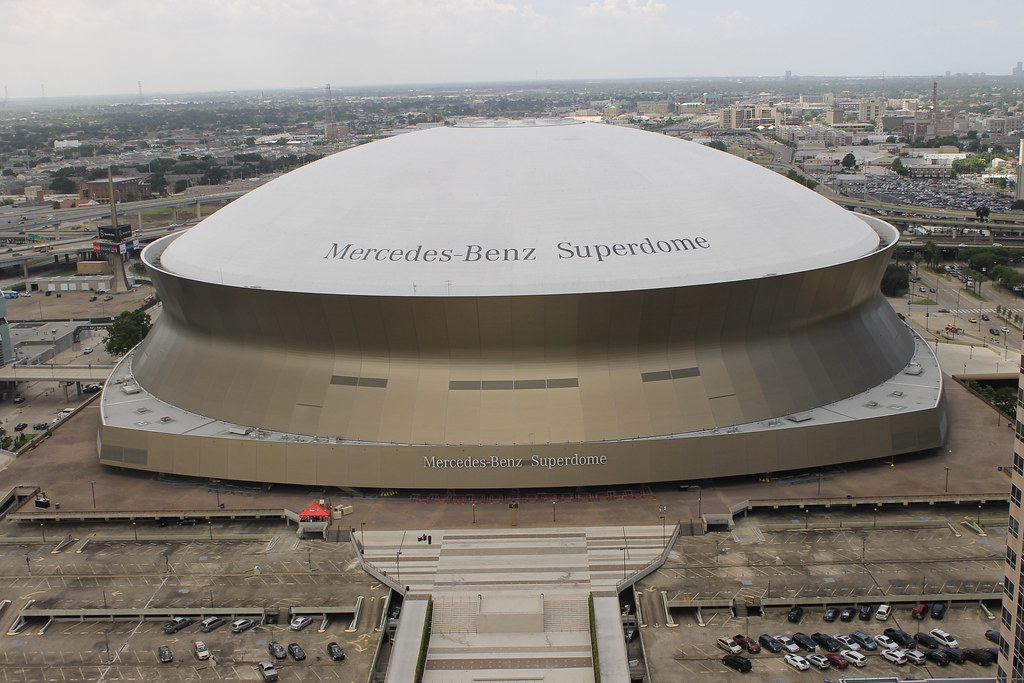 Mercedes superdome Multiple phases planned for $450M renovation of Superdome