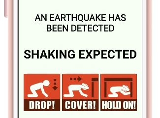 MyShake app 325x240 California allows public testing of earthquake warning app