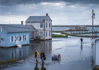 NOAA sea level rise 340x240 Sea levels along U.S. coastlines could rise 12 inches in next 30 years