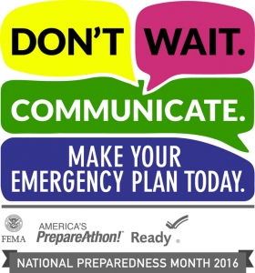September is National Preparedness Month