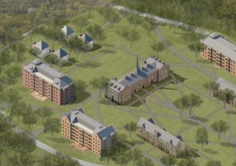 OH Kenyon College apts rendering 340x240 Gift accelerates Ohio colleges plans to build 3 apartment style halls