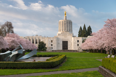 OR Oregon state capitol Oregon Legislature commits $50M to renewable energy projects