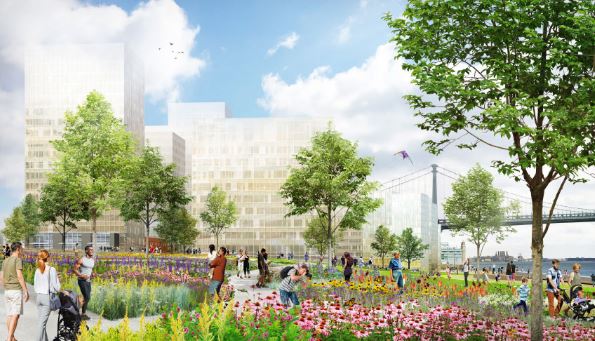 Park at Penn s Landing rendering Philadelphia waterfront park project enters final design phase