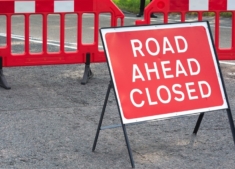 Pixabay road closed sign 235x169 Williamson County cities make pitch for bond funding
