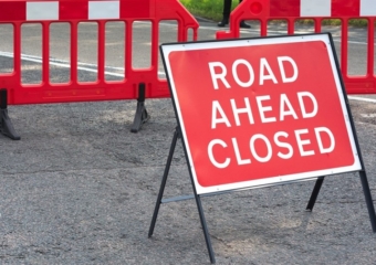 Pixabay road closed sign 340x240 Williamson County cities make pitch for bond funding