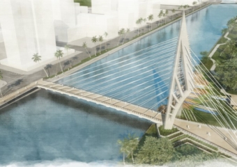 Rendering of the Ala Wai bridge. Courtesy of the city and county of Honolulu.  340x240 $2 billion in funding announced for new projects statewide