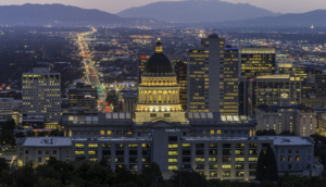 Salt Lake City capital skyline WEB 300x172 States take up infrastructure gauntlet as debate mires Congress