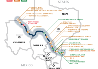 Texas Mexico border crossing ratings 340x240 Transportation commissioners approve Texas Mexico border master plan