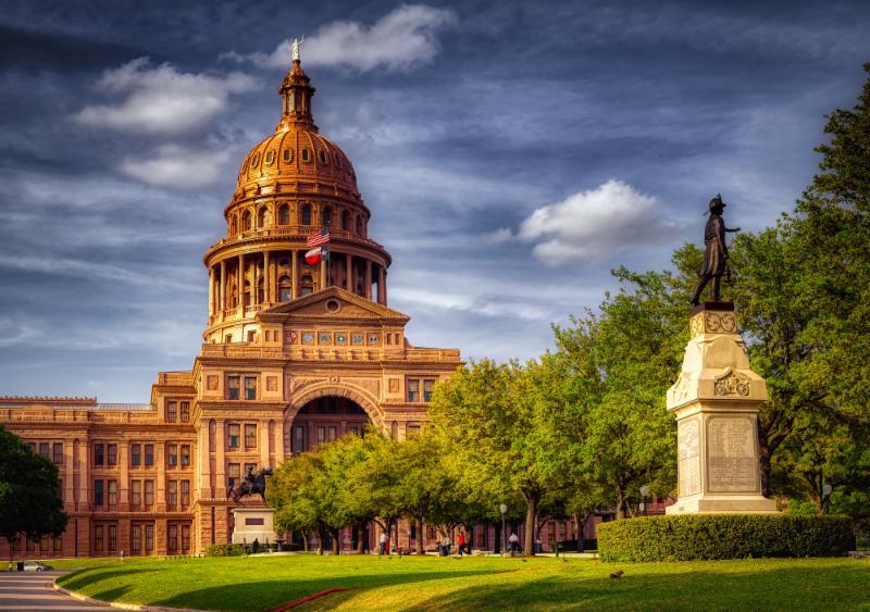 Texas State Capitol Patrick issues 2019 interim charges