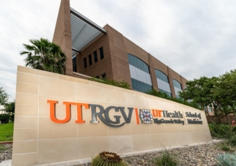 UTRGV monument sign 340x240 UT Rio Grande Valley seeking architect to design $50M cancer surgery center
