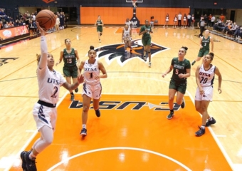 UTSA women s basketball 340x240 UTSA to build basketball, volleyball training facility for AAC competition