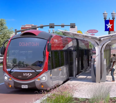 VIA earns recommendation for $158M grant to expand bus rapid transit line