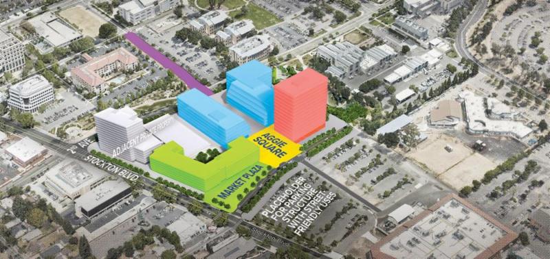 aggie-square-rendering-uc-davis photo aggie square rendering uc davis UC to issue RFQ for Aggie Square project