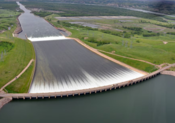 garrison dam spillway 340x240 No end in sight for water projects nearing the launch stage
