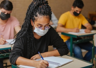 masked students WEB 340x240 Schools in Texas to get $12.4B in pandemic emergency relief funding