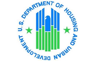 Logo for HUD, which announced $1.8 billion in funding for housing grants.
