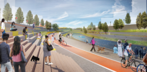 rendering of north canal project 300x148 Funding is available for projects that mitigate flooding risks and provide sustainable infrastructure