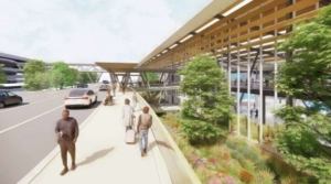 san antonio airport rendering 300x167 New terminal design presented for San Antonio International Airport
